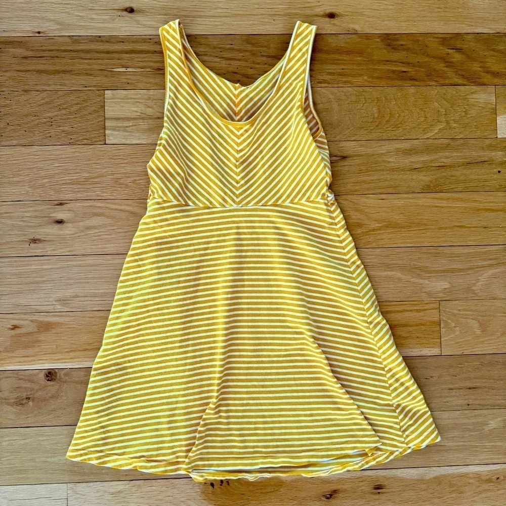 Old Navy Mustard Yellow Girls Tank Dress 8 (M)